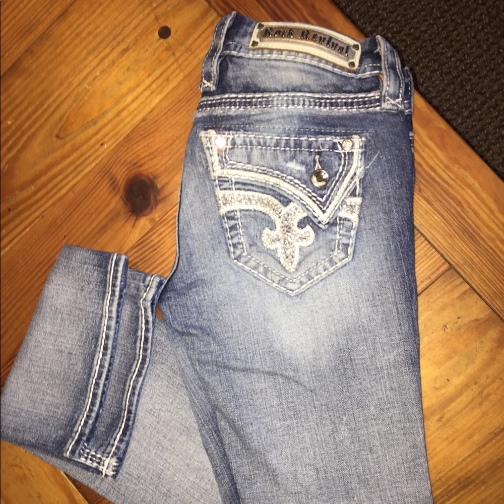 🚫 SOLD Rock revival jeans🚫